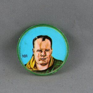 Nallys Chips(1963) - CFL Picture Disc -Eagle Keys Edmonton Eskimos -101 of 150